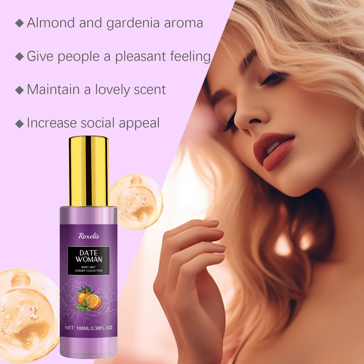 Body Perfume Spray Lasting Fragrance Smoke Rain Garden Wood Rose Light Portable Niche Fragrance Fragrance - V.I.P Digital Presence