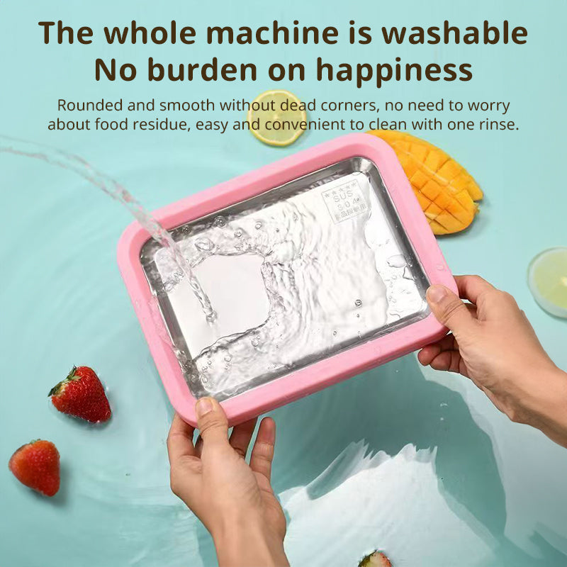 Home ice cream maker, small frozen yogurt maker, handmade for kids, frozen ice tray, family kitchen tools - V.I.P Digital Presence