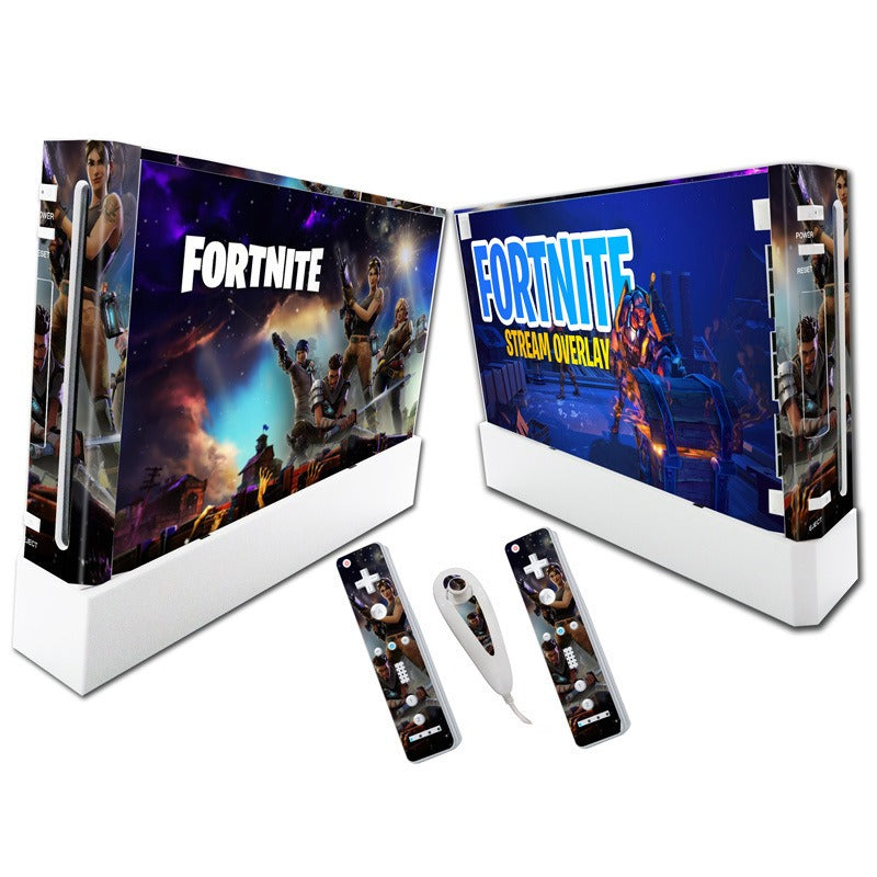 Suitable for WII stickers wii console cartoon protective film Spider-Man Fortress Night multiple styles without leaving glue - V.I.P Digital Presence