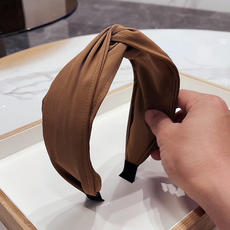 Fashionable fabric cross bow headband - V.I.P Digital Presence