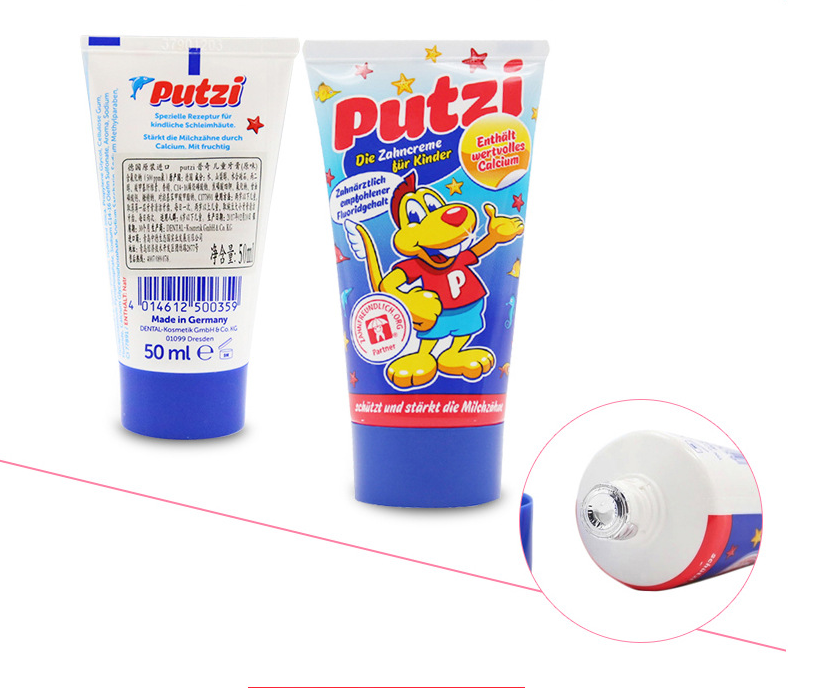 Putzi children's toothpaste 1-3-6 years old strawberry toothpaste baby can swallow toothpaste - V.I.P Digital Presence