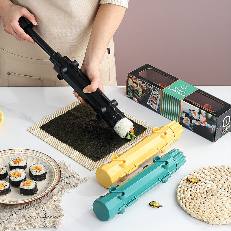 Convenient And Quick To DIY Sushi Making Mold Tool Set Bazooka For The Kitchen - V.I.P Digital Presence