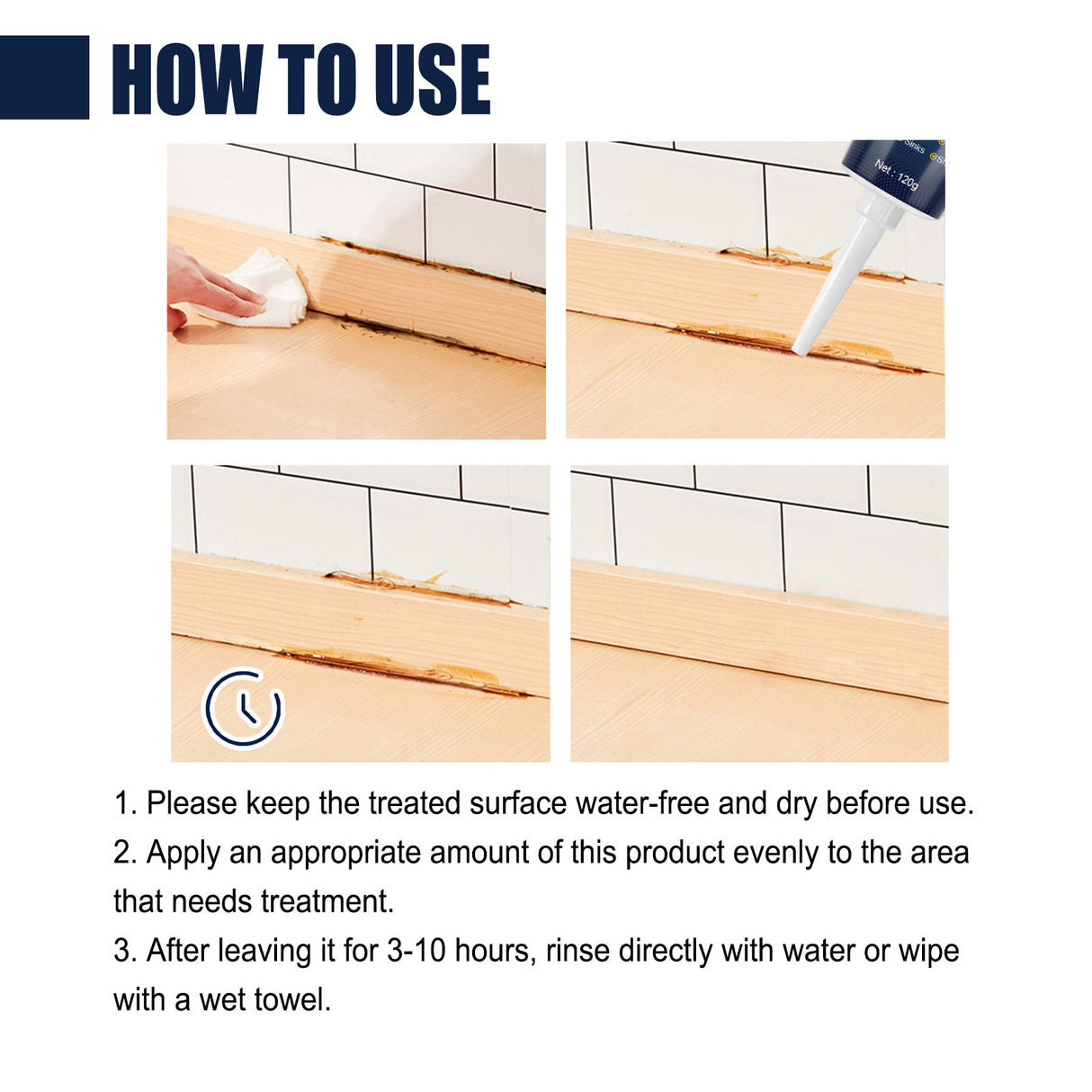 Mildew Remover Gel Multi-functional Mildew Remover Wall Tile Gap Bathroom Ceiling Cleaner - V.I.P Digital Presence