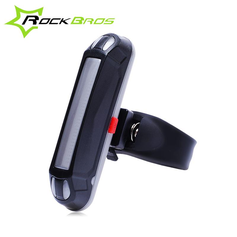 ROCKBROS Bicycle Light Bike Cycling Waterproof Taillight 30 LED Super Light With USB Rechargable Safety Night Riding Rear