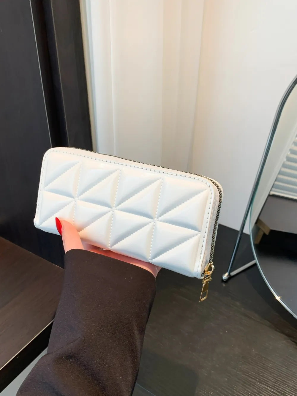 PU Leather Solid Color Wallet - V.I.P Digital Presence