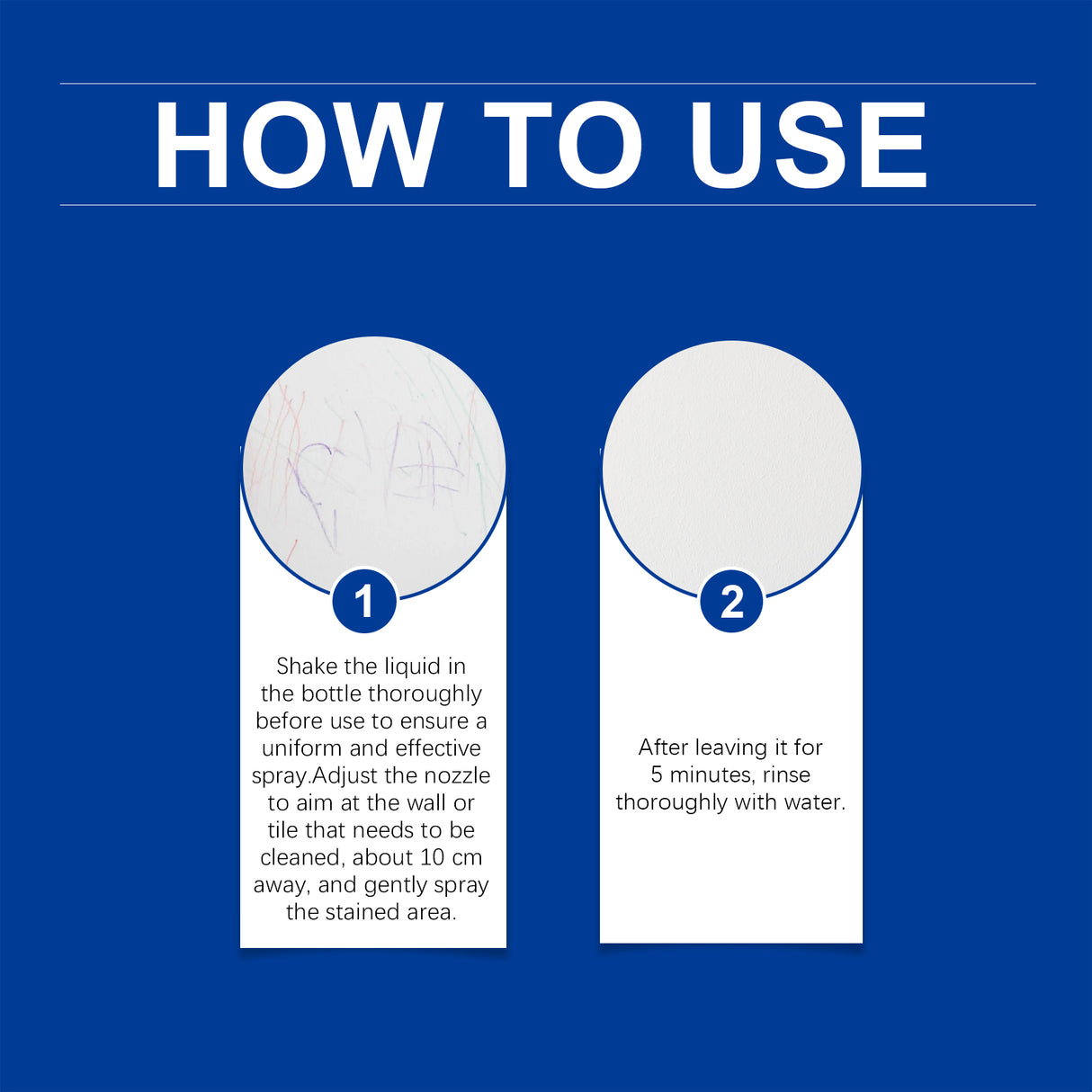 Wall Decontamination Spray Wall Cleaning Water Stains Stains Bathroom Bathroom Polishing Cleaner - V.I.P Digital Presence