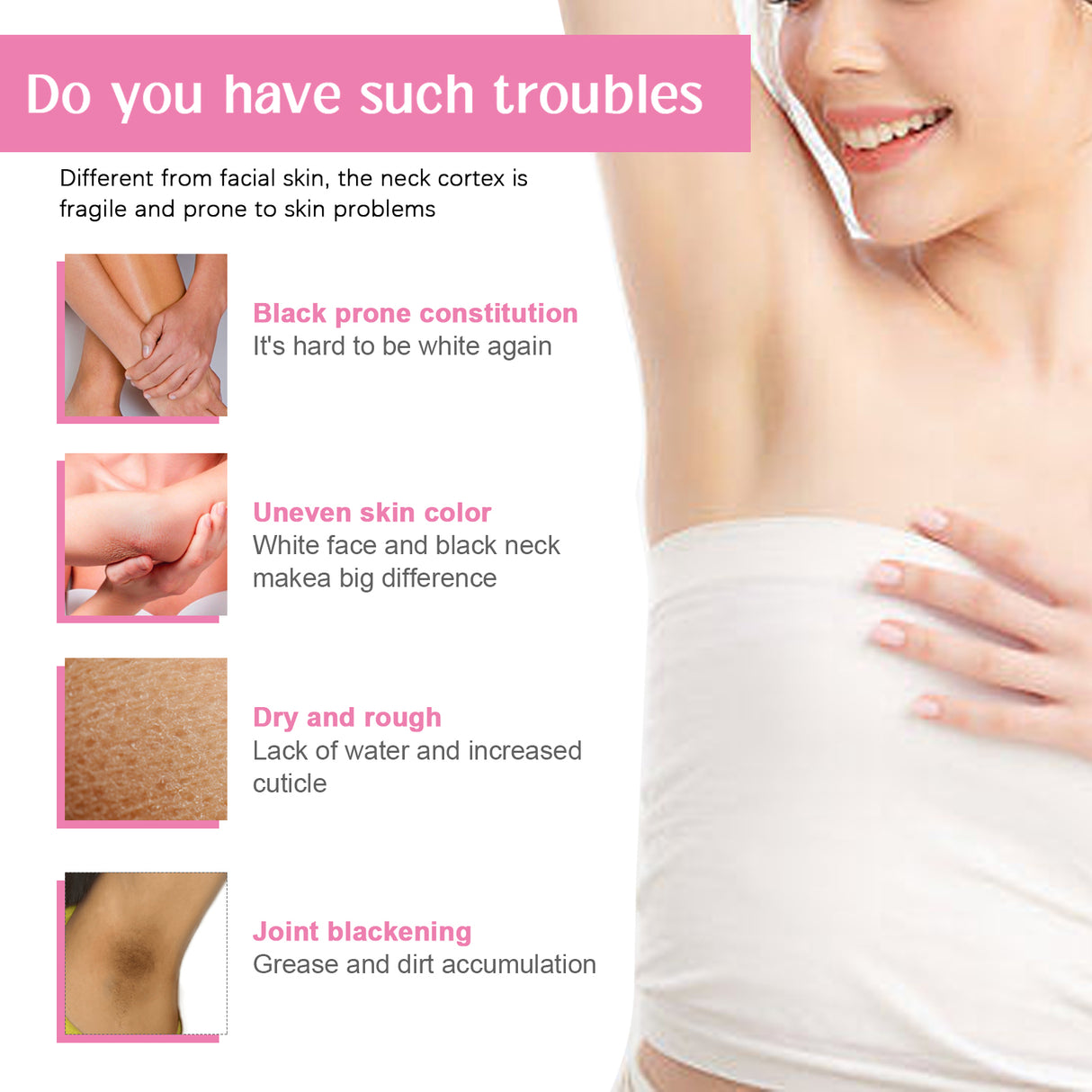 Underarm Whitening Essence Cream, Repair Acanthoderma Nigricans Tender And Smooth Skin Moisturizing Whitening Cream - V.I.P Digital Presence