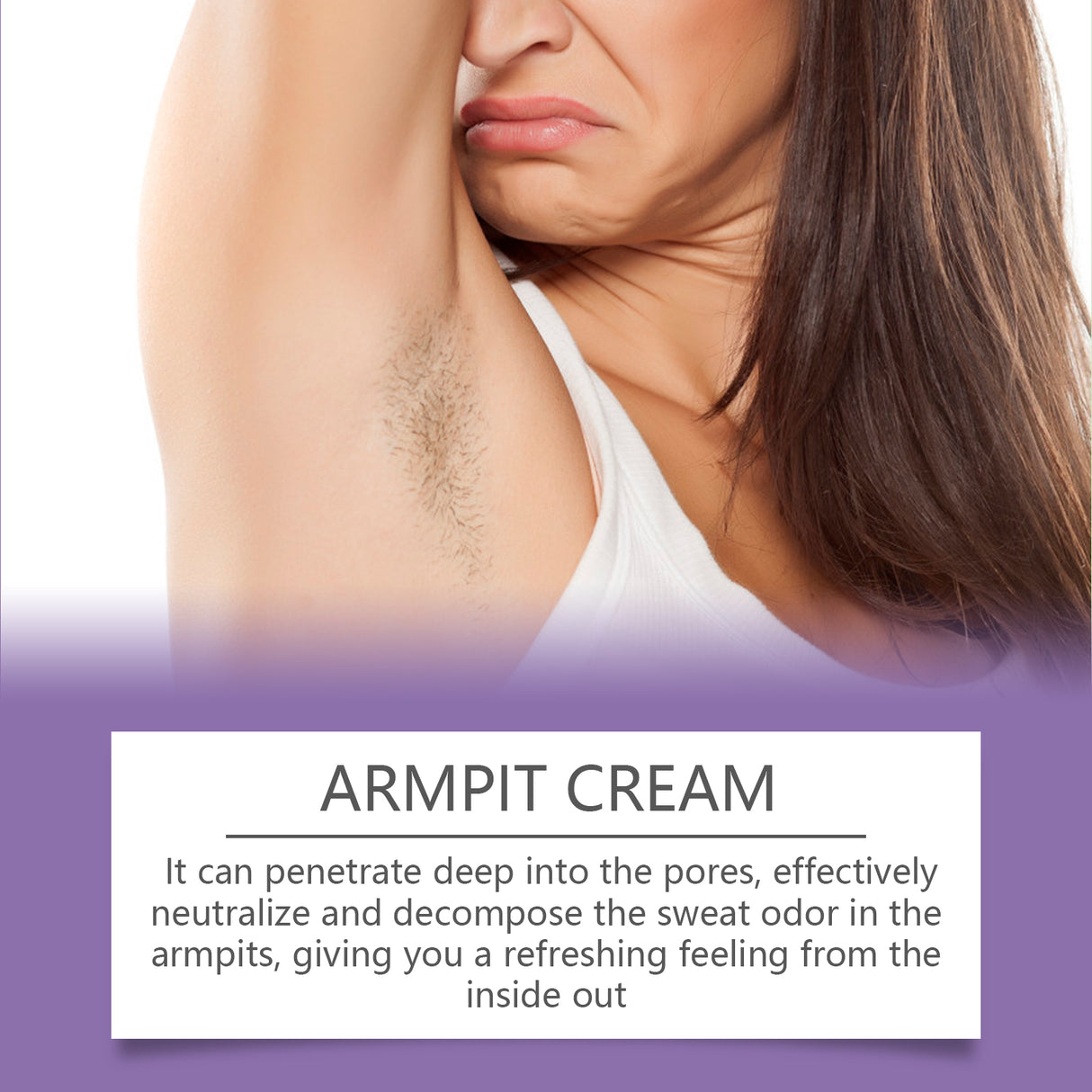 Body Care Cream Mild Long-Lasting Light Fragrance Body Parts Sweat Odor Refreshing Skin Care Body Cream