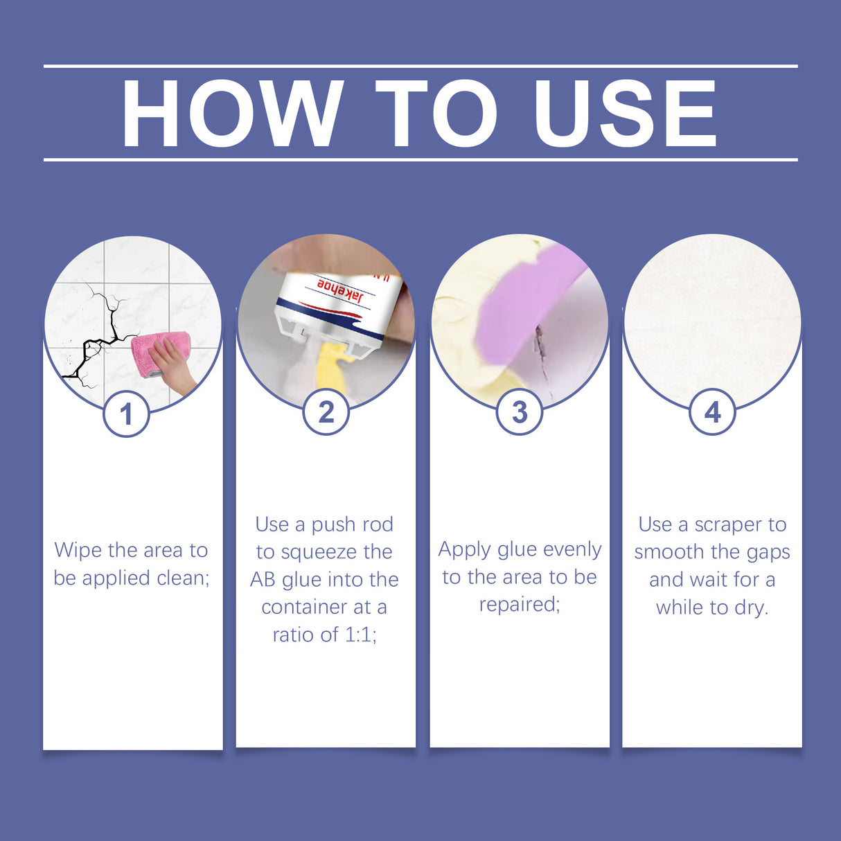 Repair Glue Pipe Surface Cracks Wall Tile Crevices Waterproof Adhesive Casting Glue Ab Adhesive Repair Agent - V.I.P Digital Presence