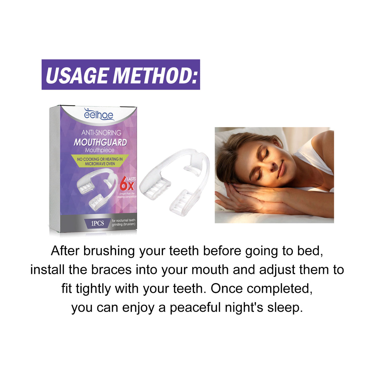Anti-Grinding And Anti-Snoring Braces To Prevent Snoring Grinding Teeth At Night Mouthguard Protective Braces For Teeth - V.I.P Digital Presence