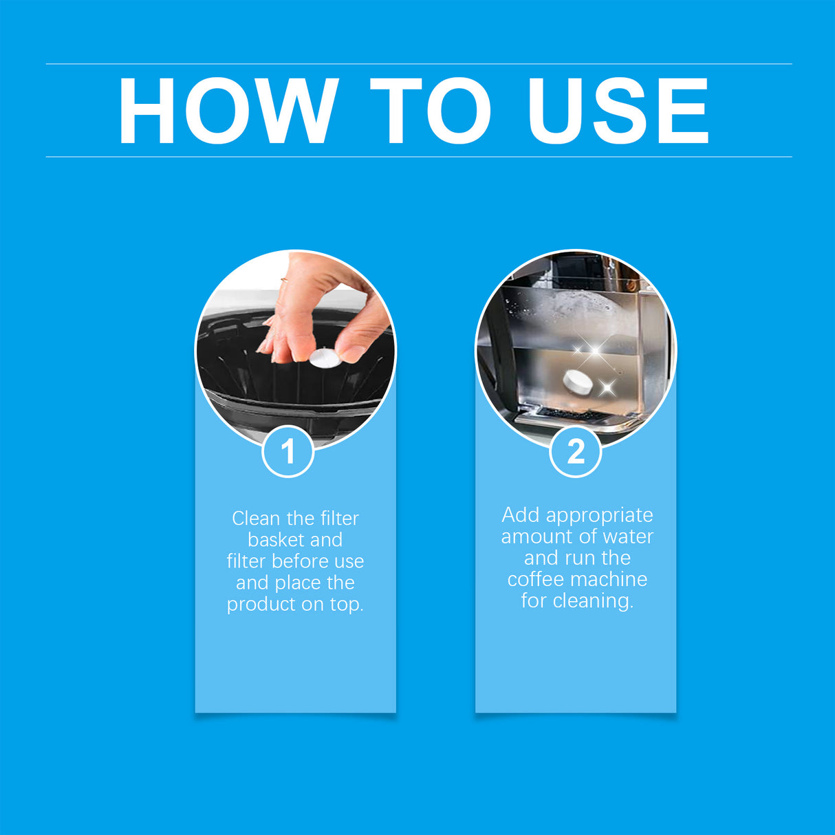 Coffee Machine Cleaning Sheet, Clean Coffee Machine Filter To Remove Dirt Stains Maintenance Refurbished Cleaning Sheet - V.I.P Digital Presence