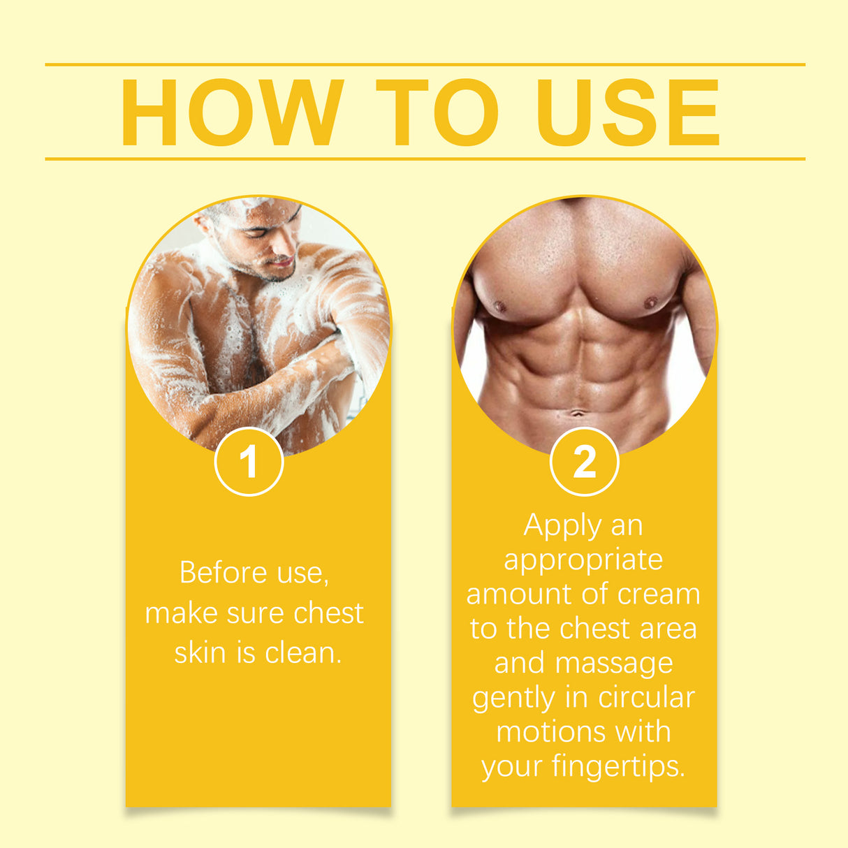 Bee Venom Chest Firming Massage Cream Men's Chest Treatment Firming Chest Massage Body Cream - V.I.P Digital Presence