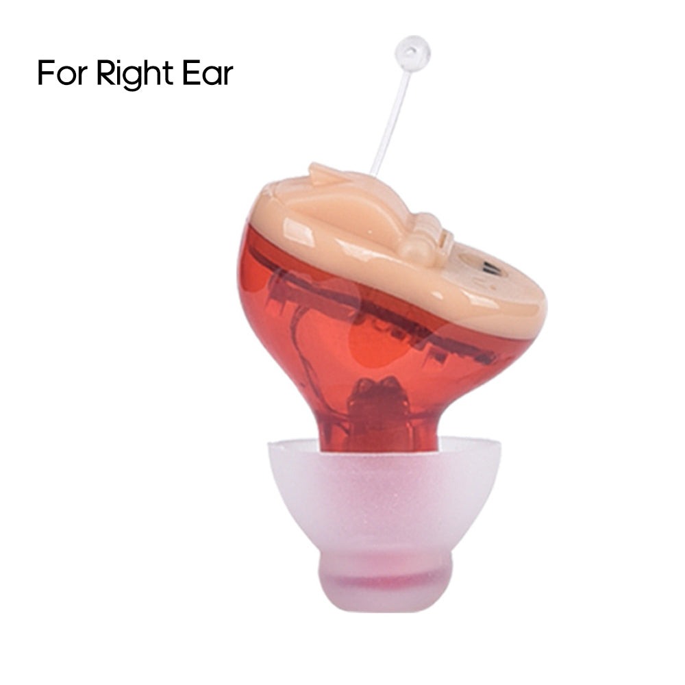 Mini Hearing Aid Adjustable Ear Hearing Assistant Helper Invisible Sound Amplifier Volume for Deaf Elderly Rechargeable - V.I.P Digital Presence