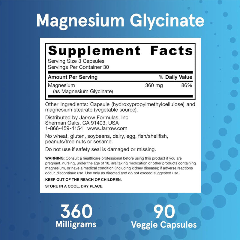 Magnesium Glycine Capsules Supplement Magnesium Capsules - V.I.P Digital Presence