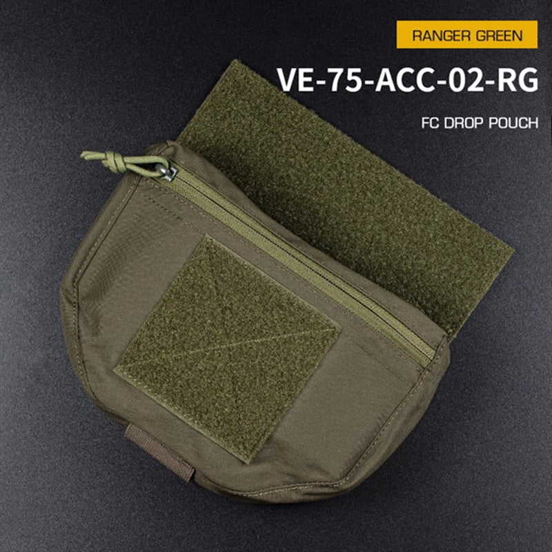 Tactical Hunting Vest with Drop Pouch, for Airsoft & CS, Outdoor Sports - V.I.P Digital Presence