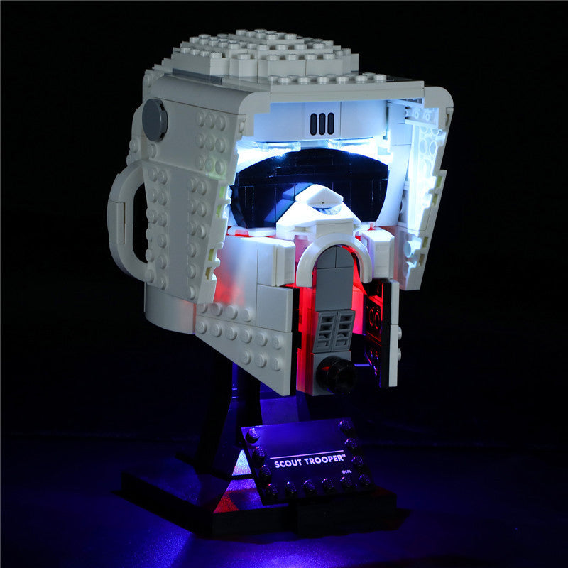 YEABRICKS is compatible with LEGO Star Wars 75305 Scout Helmet LED Lighting Building Blocks Assembly Lights - V.I.P Digital Presence