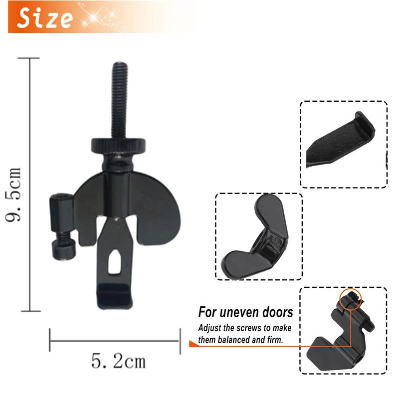 Portable Door Lock Privacy Extra Security Lock Anti Theft Travel Inside Door Locker for Traveling Home Bedroom Apartmen - V.I.P Digital Presence