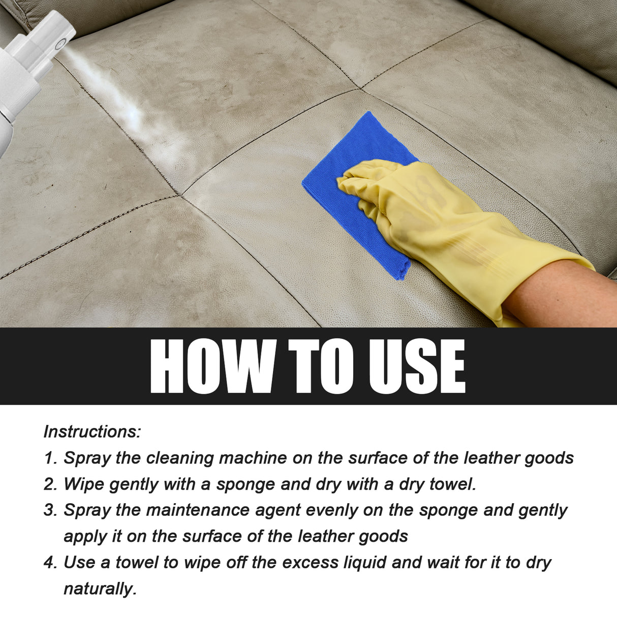 Leather Cleaning And Maintenance Agent, Leather Care Leather Suit Sofa Maintenance Cleaner - V.I.P Digital Presence