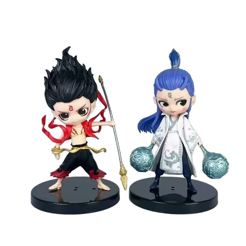Q version anime Nezha the Third Prince: The Devil Child is Born into the World figure Ao Bing figure ornaments toy doll - V.I.P Digital Presence