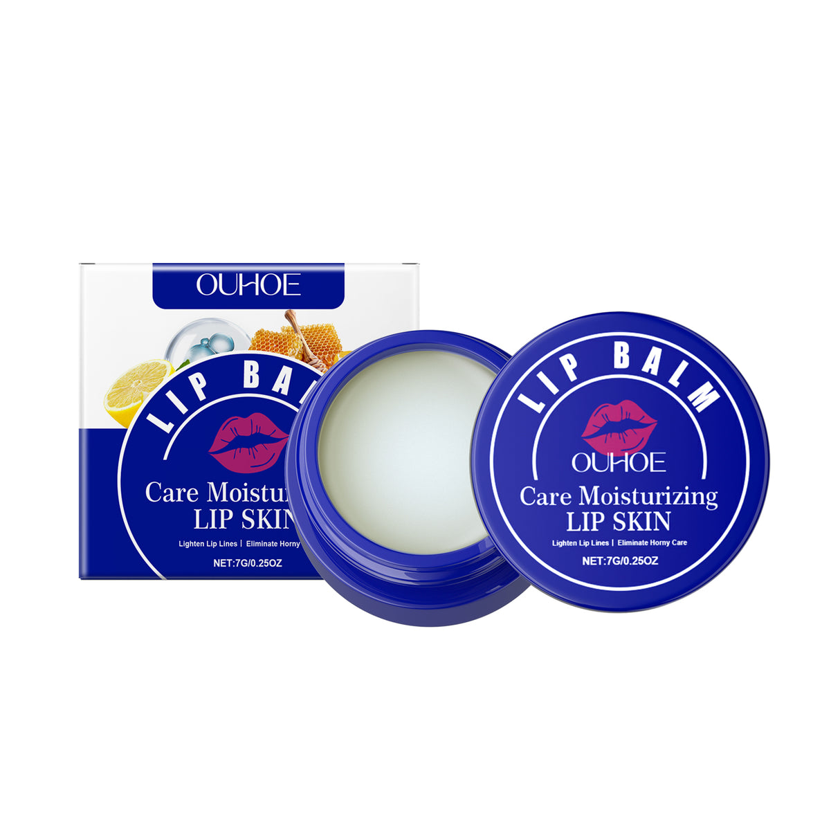 Lip Balm Brightens Lips And Moisturizes Lips With Long-Lasting Moisture And Effective Protection Against Light