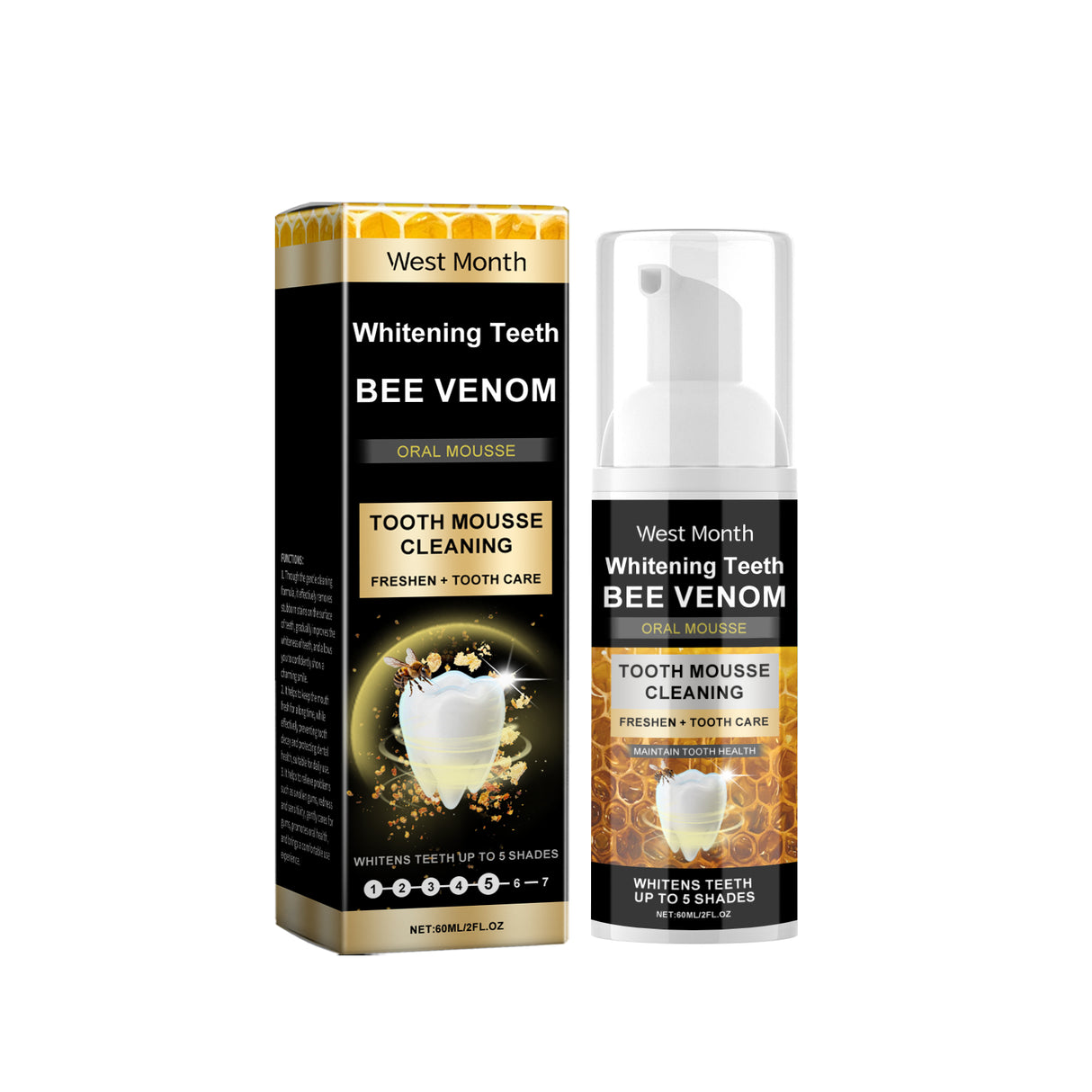 Tooth Cleaning Mousse Toothpaste Protects Tooth Enamel Daily Tooth Cleaning Yellow Tooth Dirt Toothpaste - V.I.P Digital Presence