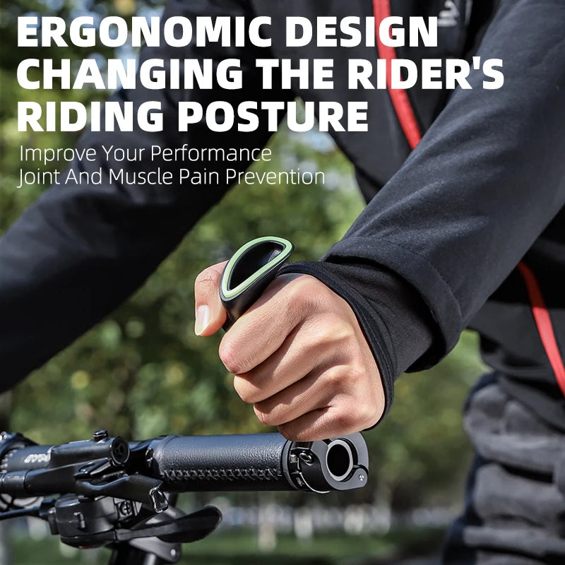 Ergonomic Design MTB Bicycle Road Gravel Mountain Bike Handlebar Bar Ends Gravel Bike Accessories Bike Grips - V.I.P Digital Presence