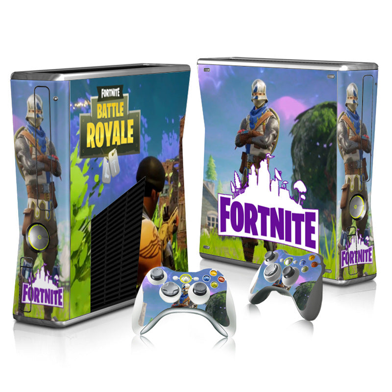 Xbox 360 Slim Full Body Color Membrane Stickers with Scratch-Resistant Protection - V.I.P Digital Presence