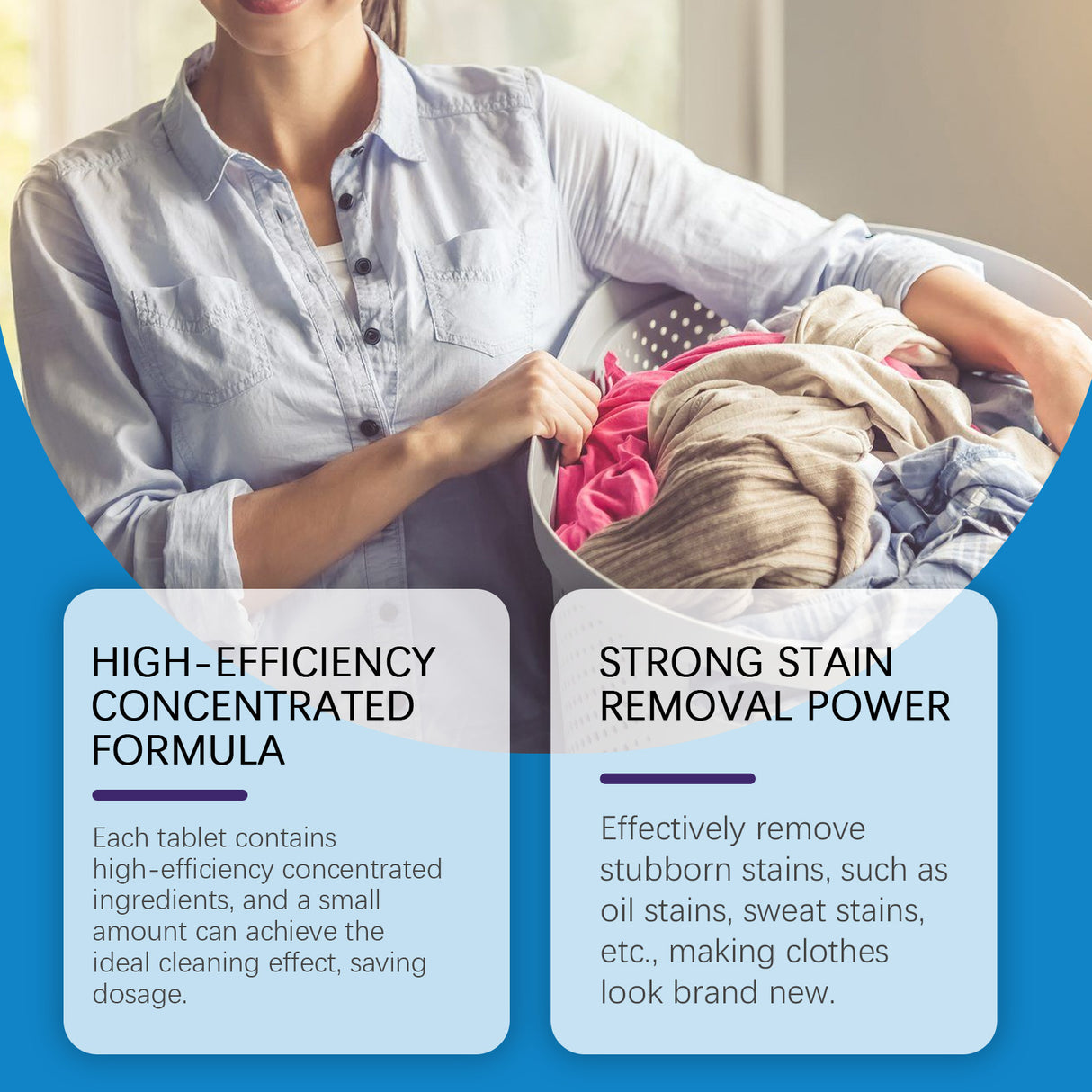 Laundry Tablets For Laundry Cleaning And Stain Removal Convenient Home Care Fabric Long-Lasting Fragrance Laundry Tablets - V.I.P Digital Presence