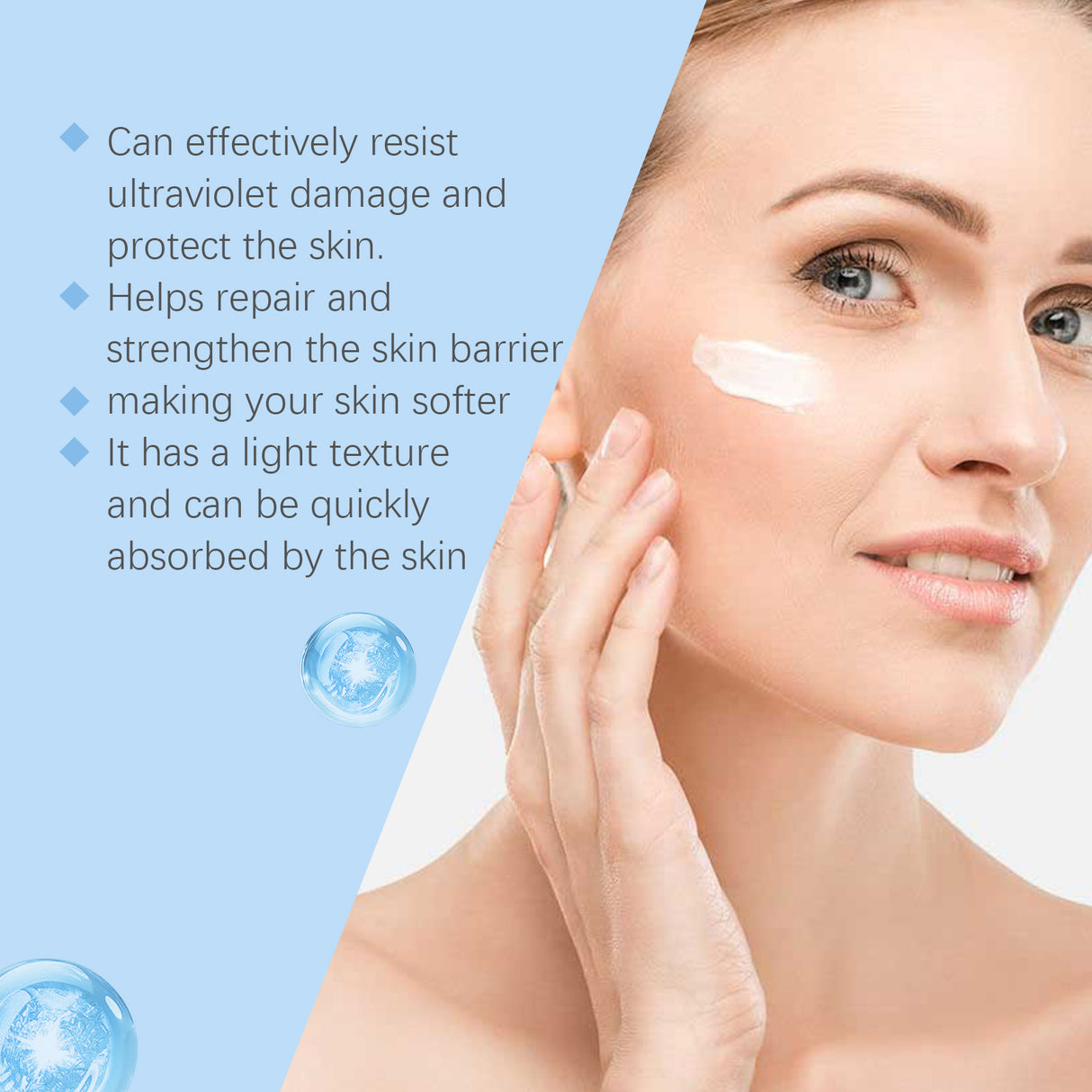 Ceramide Protective Cream, Refreshing And Moisturizing In Summer, Protects Skin, Restores Uv Isolation And Prevents Sweat - V.I.P Digital Presence