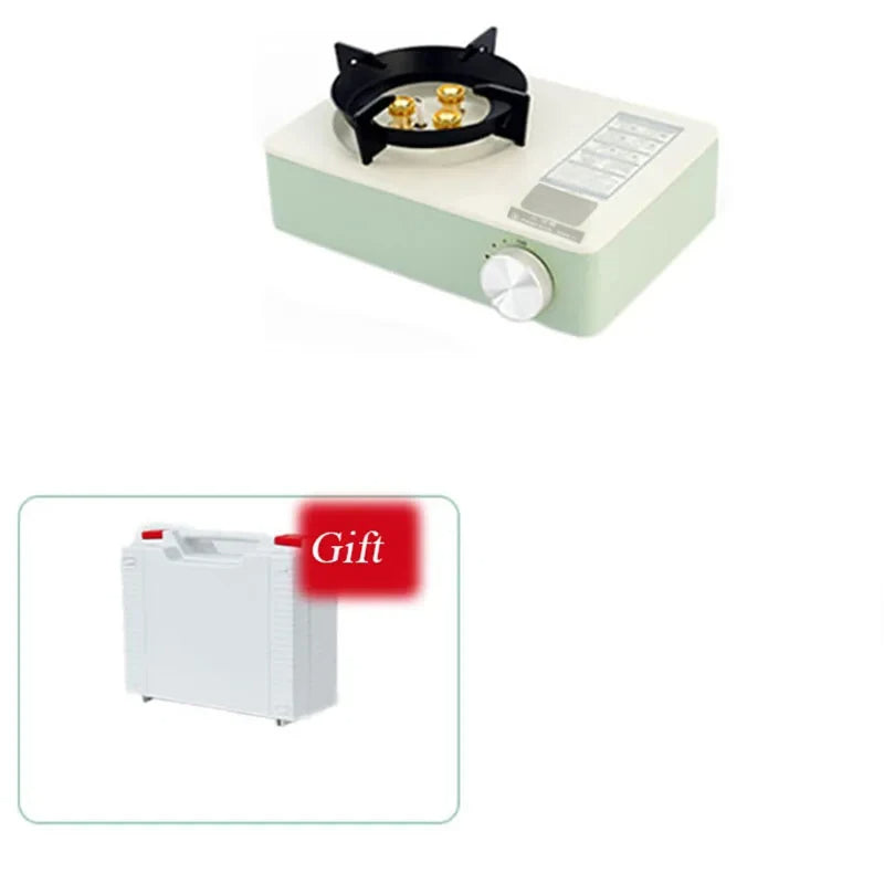 Outdoor Mini Portable Carabiner Stainless Steel 3.5KW Outdoor Camping Equipment Home Appliances Cooktop Gas Stove - V.I.P Digital Presence