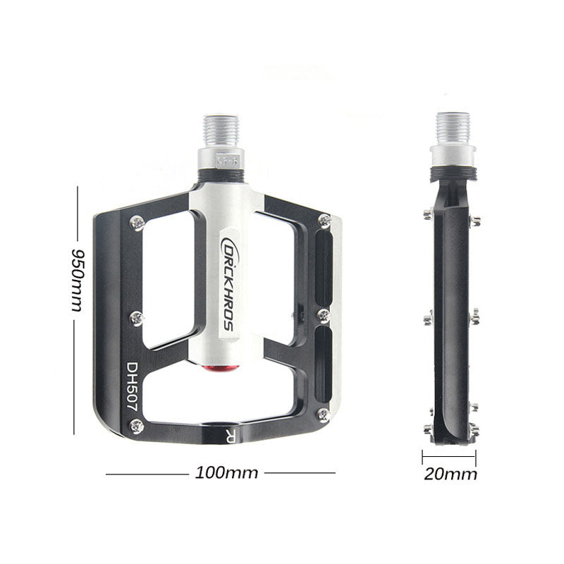 DRCK HROS Mountain Bike Pedal Ultra-Light Aluminum Alloy Off-Road Peilin Bicycle Big Pedal