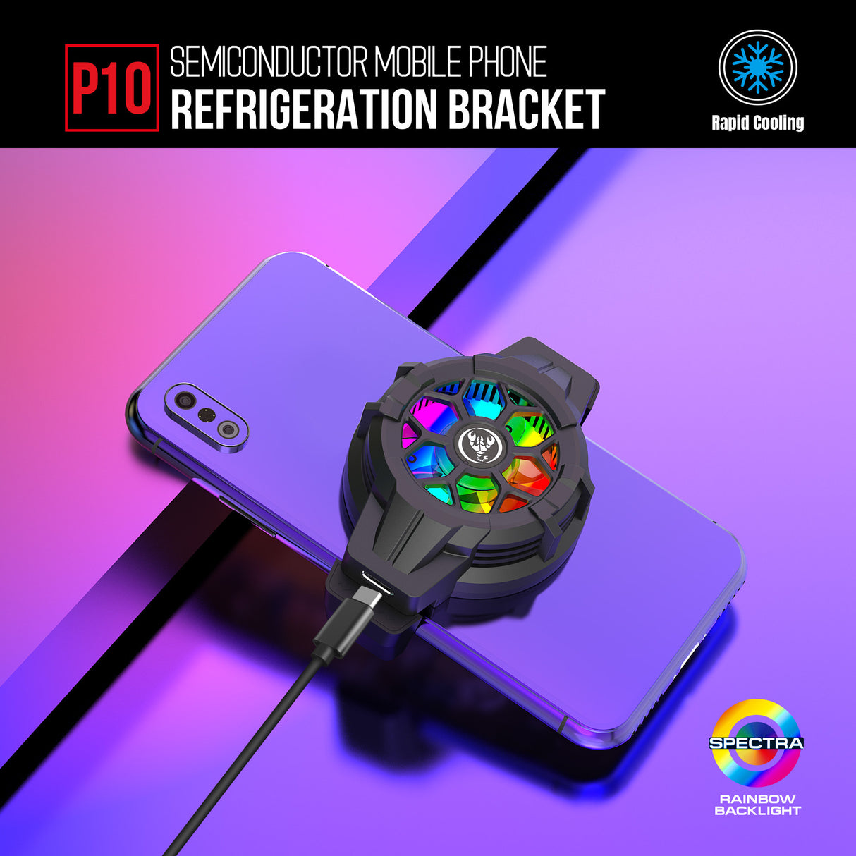 Extreme Wind Cooling Semiconductor Heat Dissipation Gaming Phone Original Heat Dissipation Clip Game Back Cooling - V.I.P Digital Presence