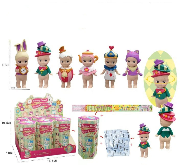 Party Angel Cheek Blind Box Car Ornament Mobile phone Decoration Handmade Anime Doll Finished End Box - V.I.P Digital Presence