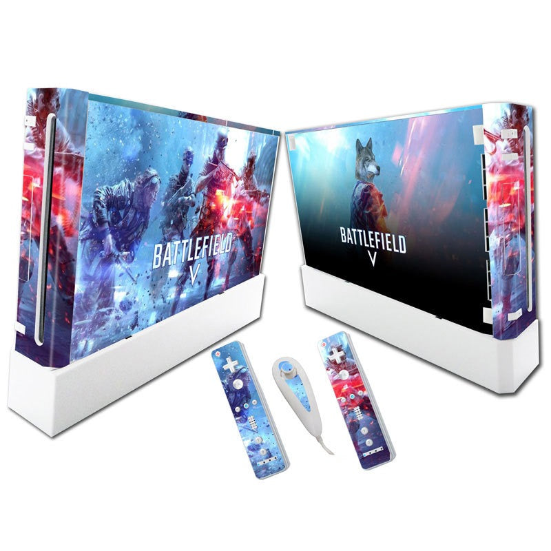 Suitable for WII stickers wii console cartoon protective film Spider-Man Fortress Night multiple styles without leaving glue - V.I.P Digital Presence