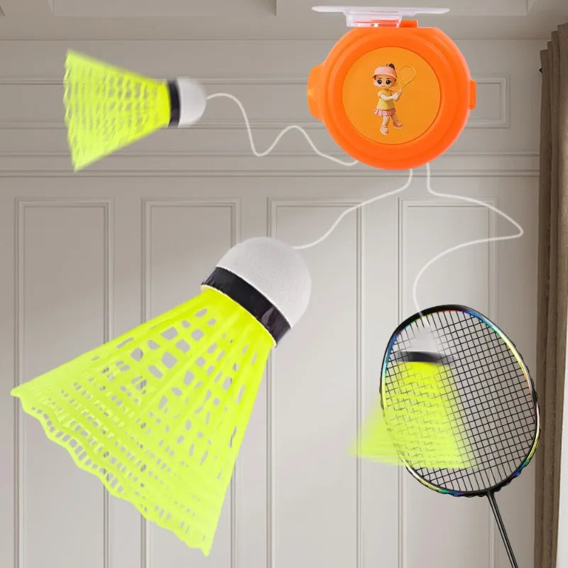 Badminton Trainer Set Badminton Practice Equipment Self-Study Badminton Rebound Device for Kids Adult Indoor Outdoor Exercise - V.I.P Digital Presence