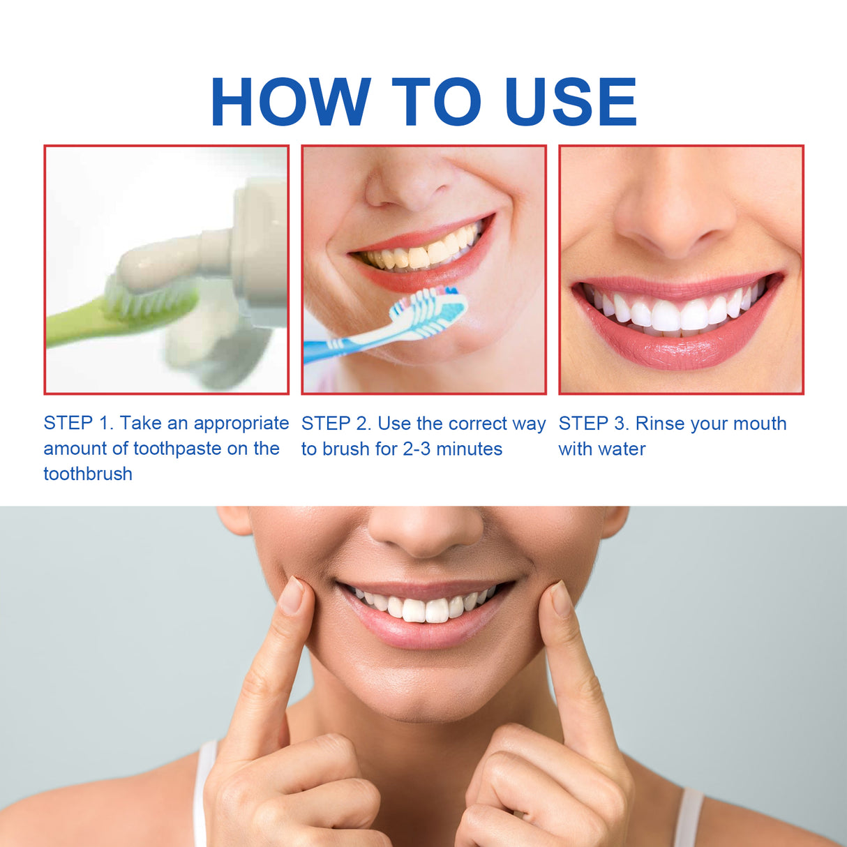 Probiotic Brightening Toothpaste, Oral Cleaning Remove Odor Stains White Teeth Gum Care Toothpaste - V.I.P Digital Presence