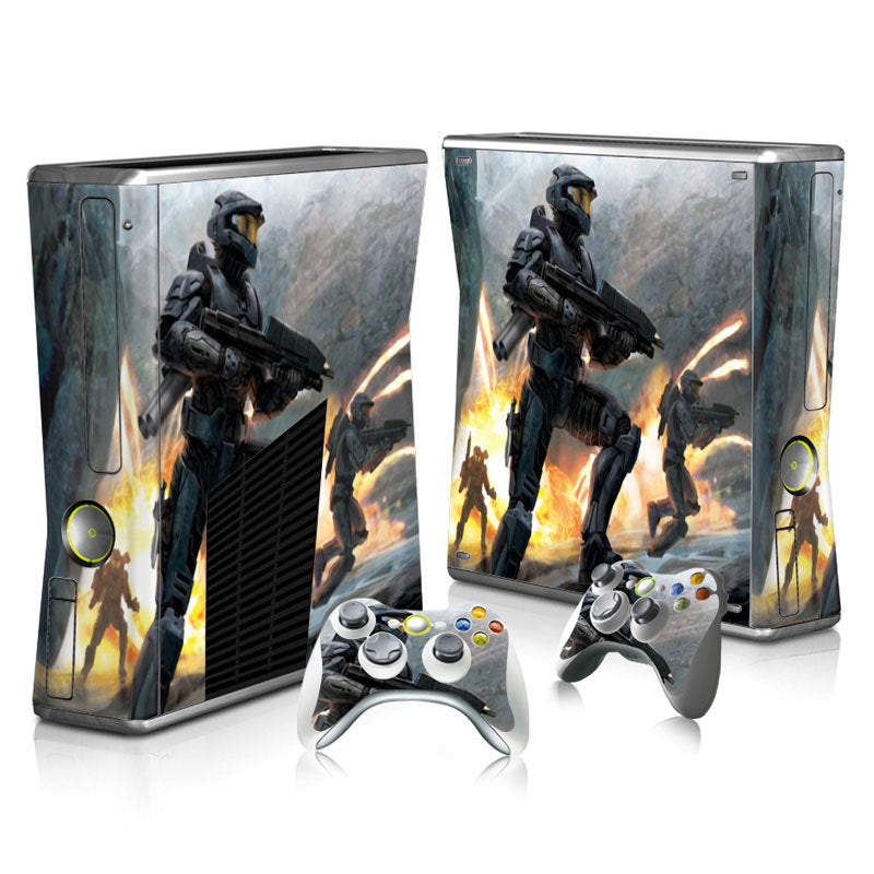 Xbox 360 Slim Full Body Color Membrane Stickers with Scratch-Resistant Protection - V.I.P Digital Presence
