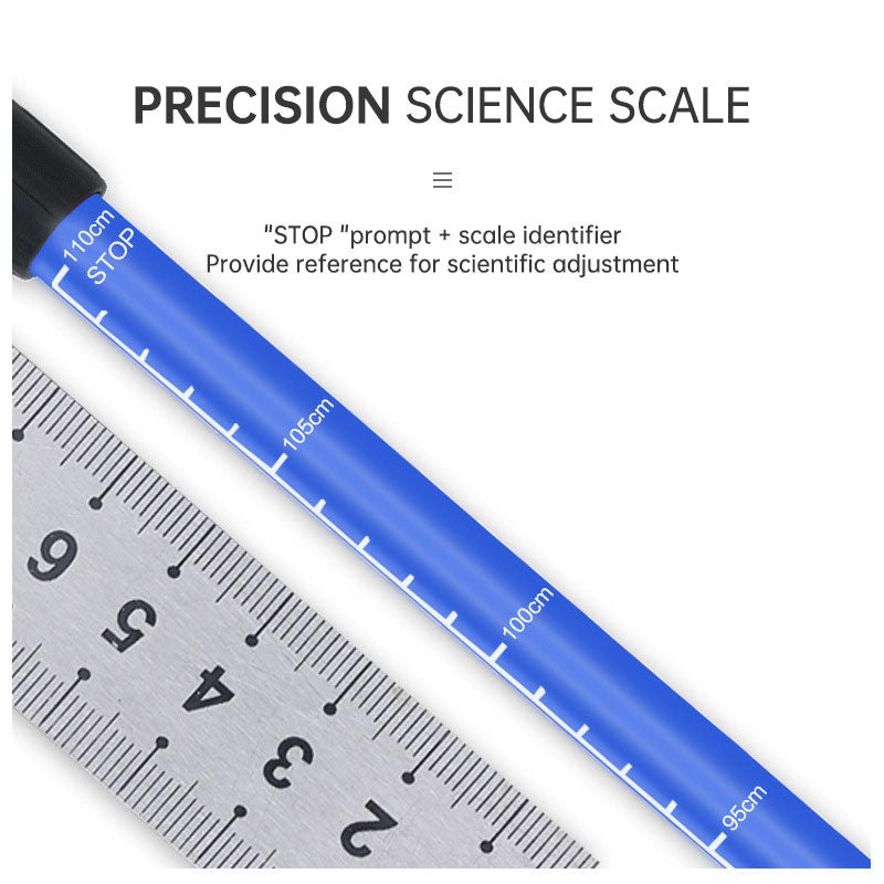 Outdoor telescopic climbing stick aluminum alloy crutches portable walking stick portable climbing equipment - V.I.P Digital Presence