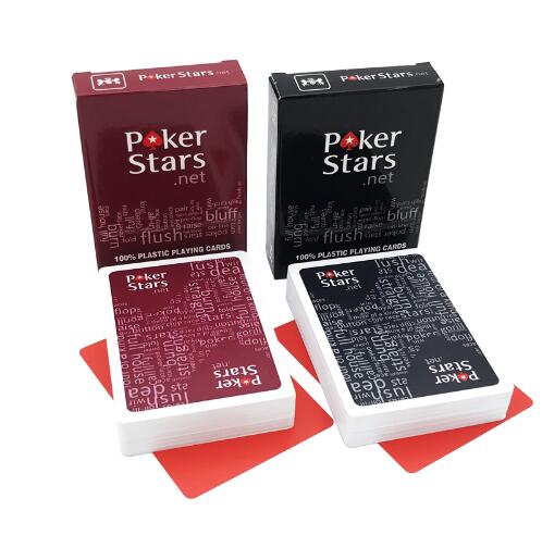 2 Sets/Lot Texas Hold'em Plastic playing card game poker - V.I.P Digital Presence