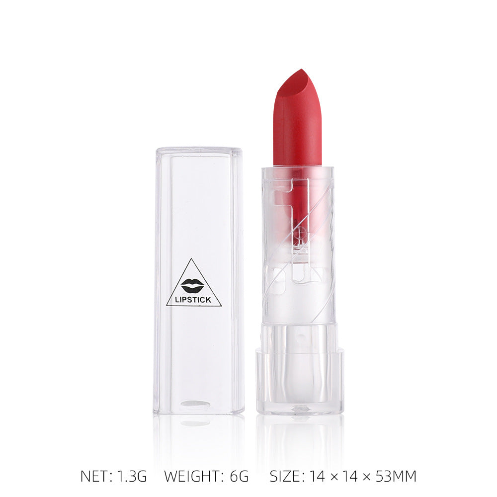 Transparent Shell Lipstick Matte Peach Pink Student Model Plain White Lipstick Sample Lipstick - V.I.P Digital Presence