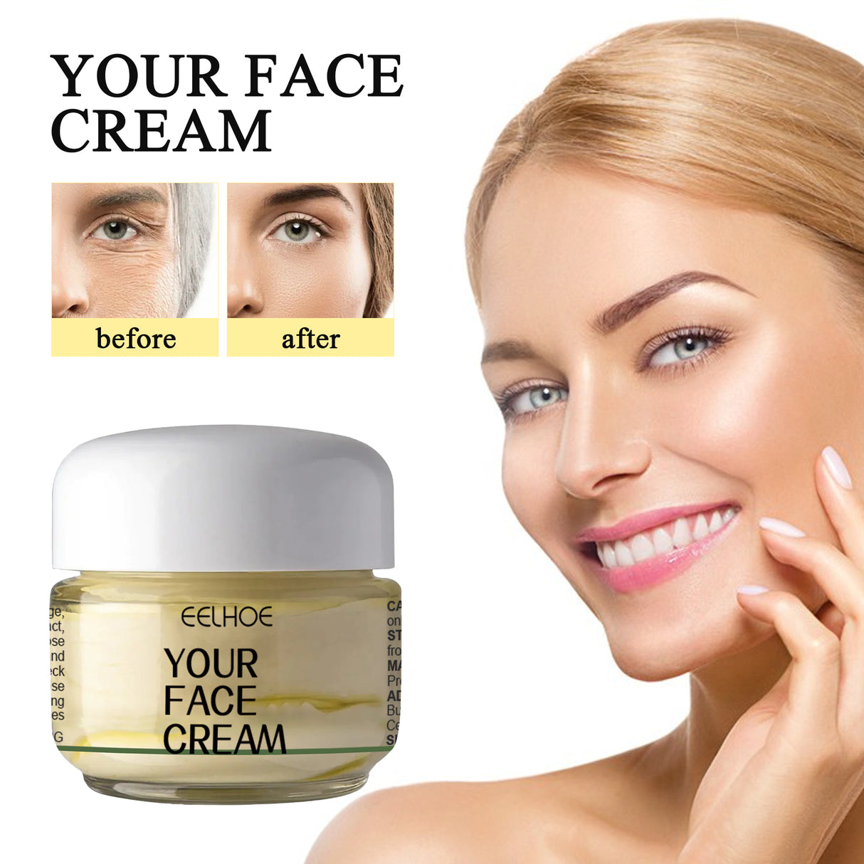 Deep Anti-Wrinkle Cream Anti-Aging, Lightening Spots And Fine Lines, Firming And Brightening Skin Moisturizing Cream