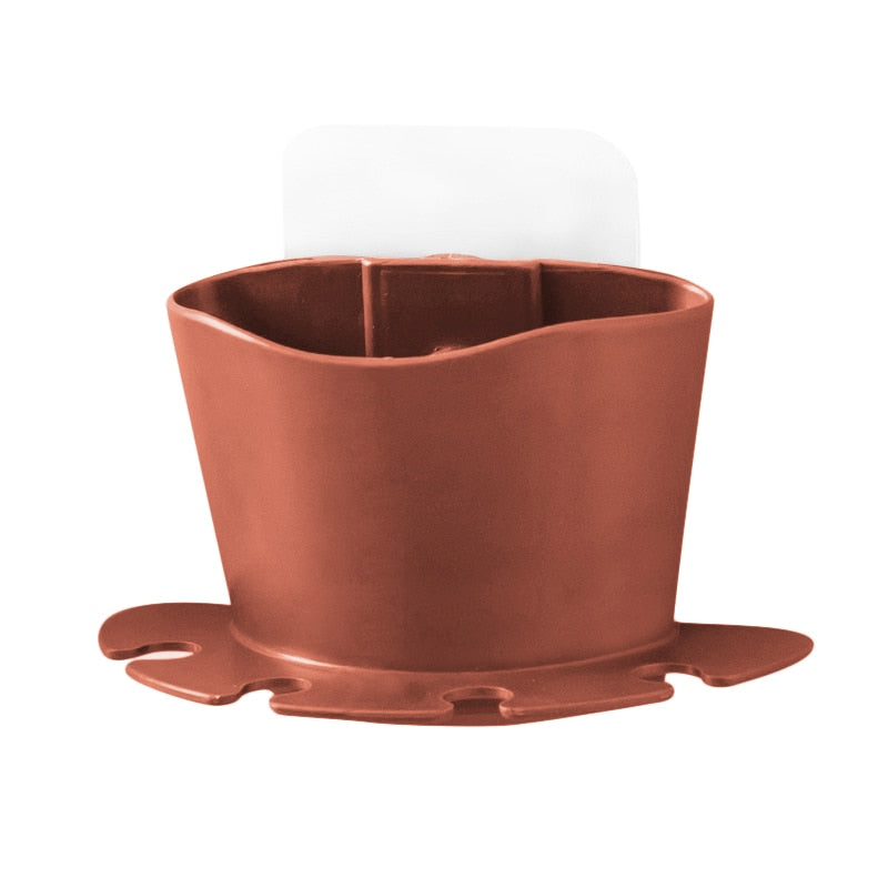 Toothbrush Holder Non-perforated Paste Tooth Holder Razor Bathroom Wall-mounted Brushing And Washing Face Multifunctional Rack - V.I.P Digital Presence