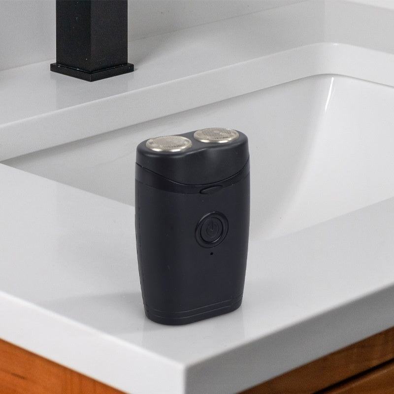 Portable men's dual head electric shaver shaver shaving device - V.I.P Digital Presence