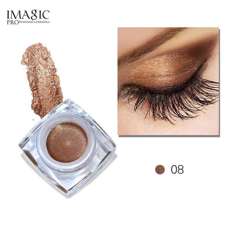 IMAGIC Gel Eyeshadow Cream Waterproof Long Lasting Shimmer Glow 12 Colors - V.I.P Digital Presence