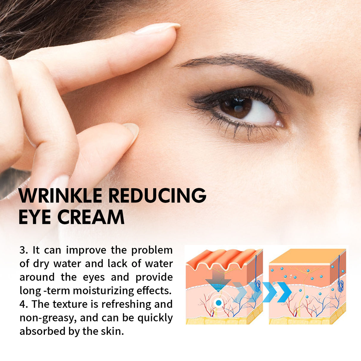 Eye Care Cream Hydrates And Tights The Skin Around The Eyes With An Even Brightening Eye Cream - V.I.P Digital Presence