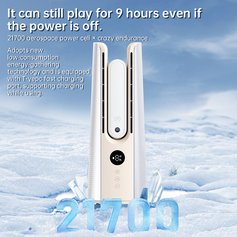 2025 NEW Portable Tower Fan – 6 Speeds, Mist Bladeless, for Bedroom/Living Room/Office - V.I.P Digital Presence