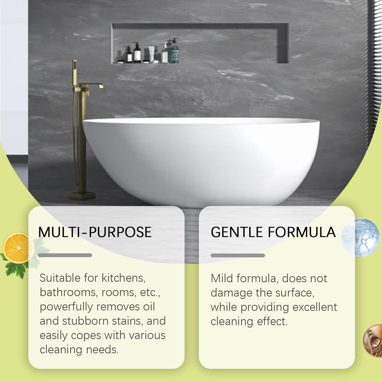 Decontamination Cleaner Kitchen Oil Decontamination Cleaner Decontamination Cleaner Household Multi-Purpose Mild Spray - V.I.P Digital Presence