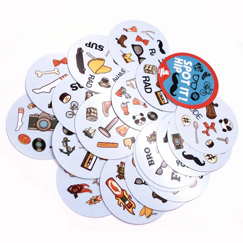 New 4 Version Spot Game it Spot Card Board Game Kids Gift with Metal Box - V.I.P Digital Presence