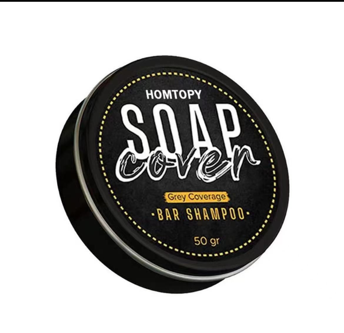 Men's shampoo soap, white hair soap, turn black hair into smooth and smooth essential oil soap, cleansing soap - V.I.P Digital Presence