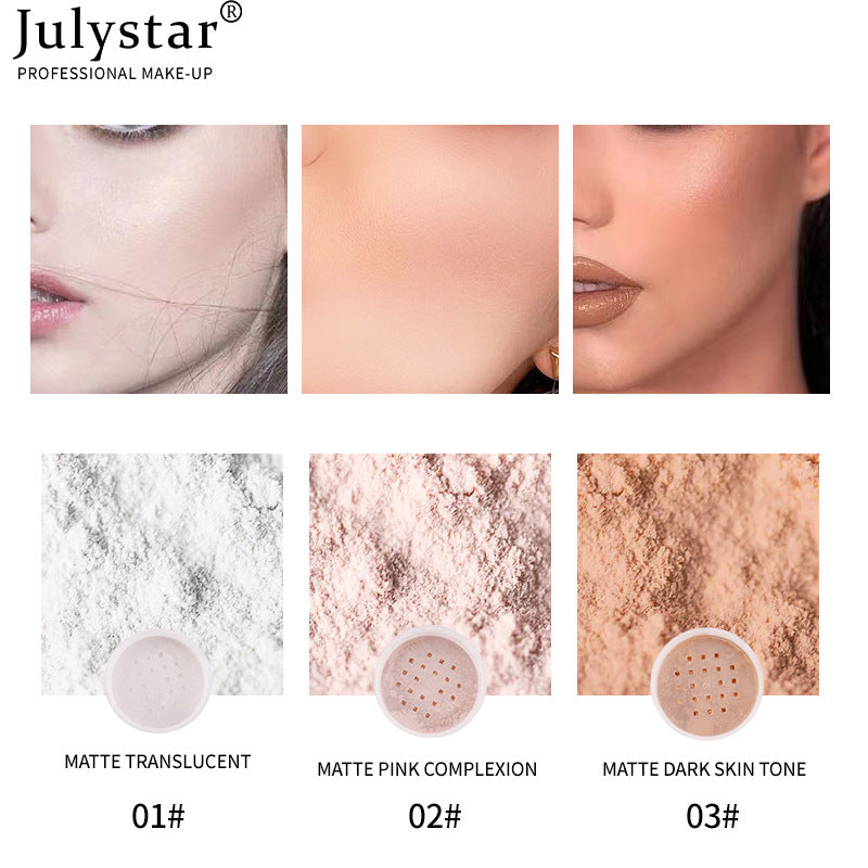 Light Nude Concealer Face Repairing Matte Honey Powder Waterproof Sweat Proof Makeup Setting Powder - V.I.P Digital Presence